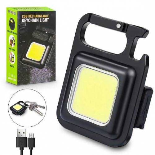 Mini Magnetic COB Keychain Light