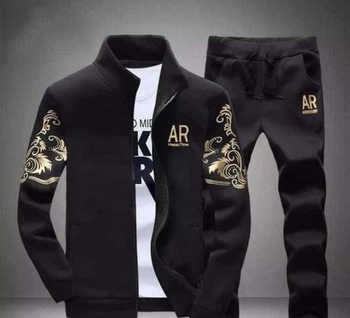 Winter Black Bomber Tracksuit 