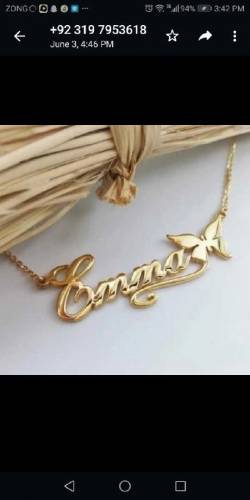 **On sale*Customised gold plated & Silver plated jewelry