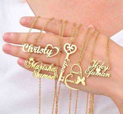 **On sale*Customised gold plated & Silver plated jewelry