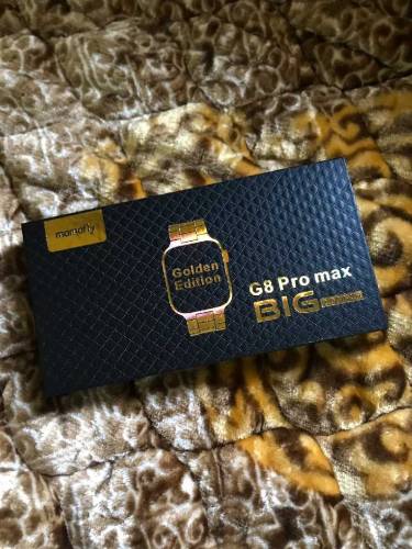 G8 Pro Max Smart Watch Golden Edition 