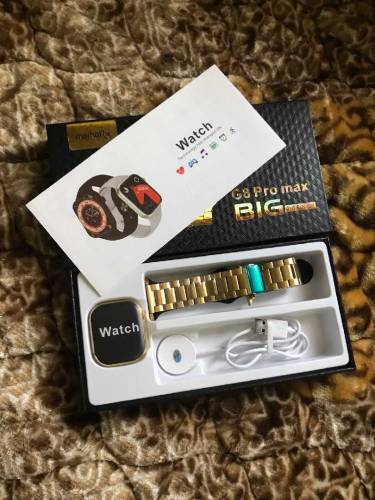 G8 Pro Max Smart Watch Golden Edition 