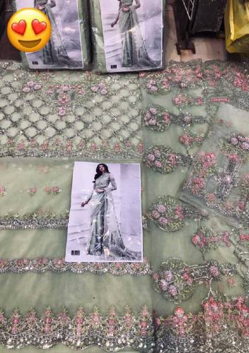 BRAND….MARIA B Unstitched suit 