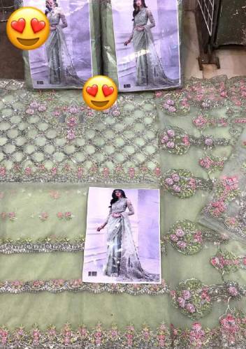 BRAND….MARIA B Unstitched suit 