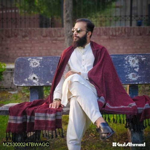 valvet shawl for men