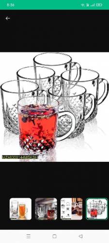 Crystal Glass Pack Of Six