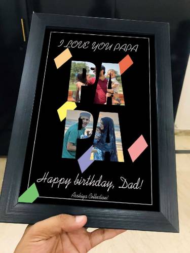 Customize Photo Frame In different Size With Customize Caption