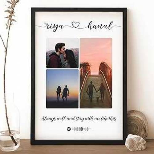Customize Photo Frame In different Size With Customize Caption