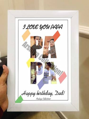 Customize Photo Frame In different Size With Customize Caption