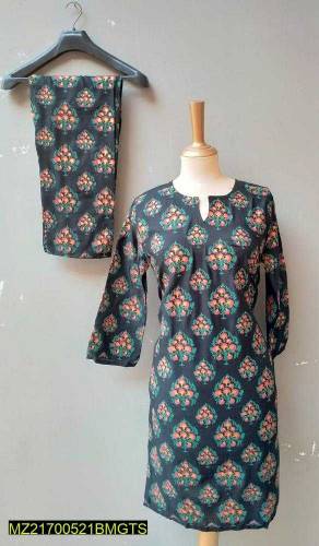 2:ps linen printed suit.