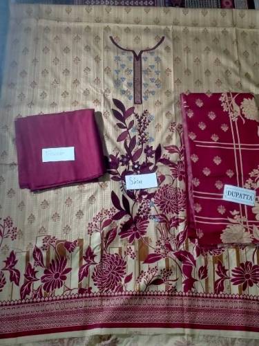 dhank three piece embroidery 