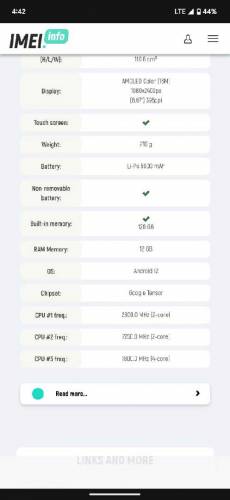PIXEL 6 PRO NON PTA AMERICAN VARIENT 