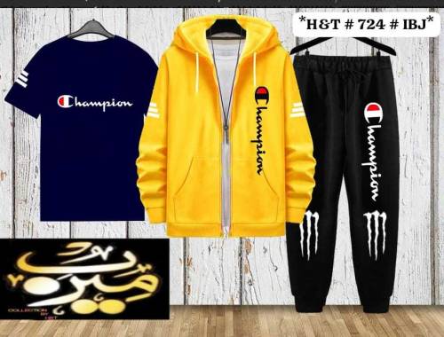 _WINTER COLLECTION COMPLETE SUIT_    _3 in 1__ZIPPER HOODI+T SHIRT+TRO
