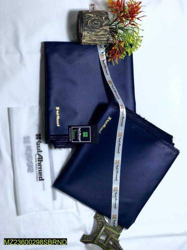 Men's unstitched cotton plain suits