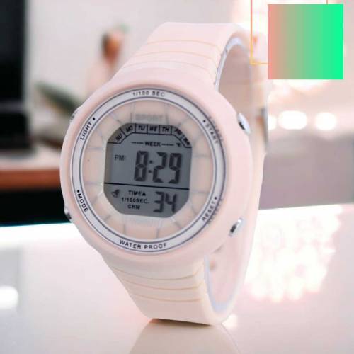 SPORTS  WATCHLADIES COLLECTIONTimeDate DayMonth AlarmStop watch Waterp