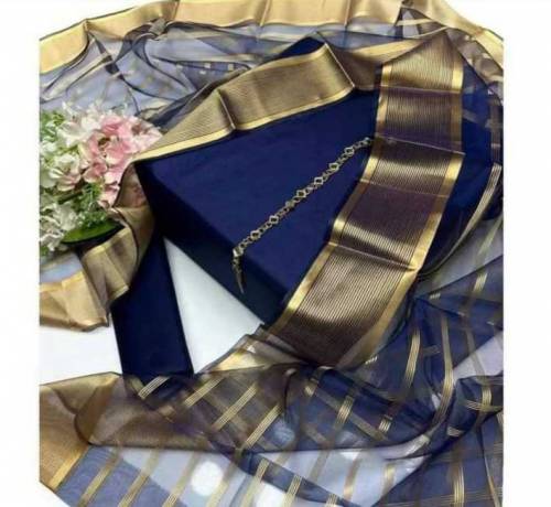 2 PC Organza and Silk