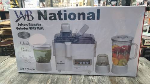 Imported National 4 in 1 Juicer/Blender, Grinder & Dry Mill Jar