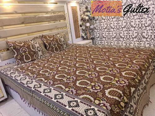 Gull Tex Bedsheets Fancy Work