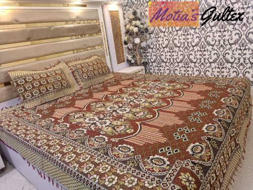 Gull Tex Bedsheets Fancy Work