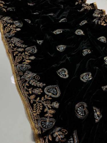 velvet shawl