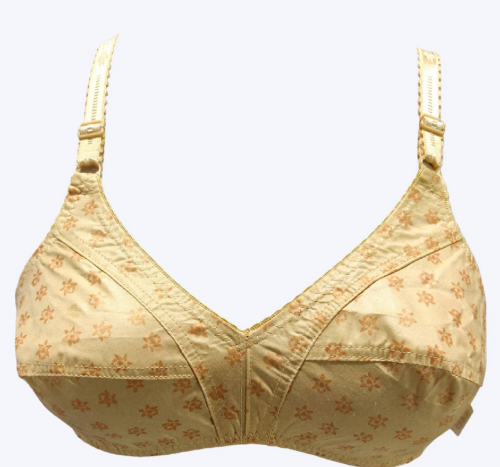 Cotton Embroiderd Bra, pack of 3