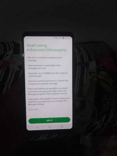 LG V35 THINQ 6\64 NON PTA WITH CHARGER
