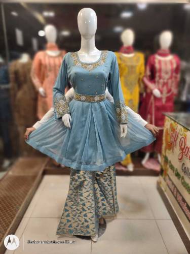 3pcs fancy partywear dress