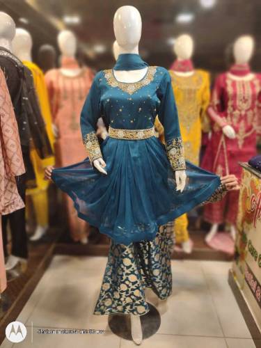 3pcs fancy partywear dress