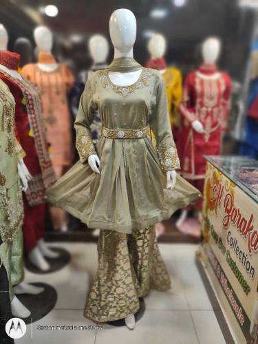 3pcs fancy partywear dress