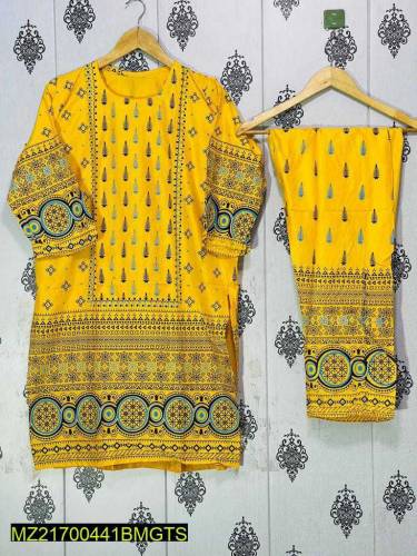 •  Fabric: Linen•  Pattern: Printed•  Available Size: Standard•  Size: