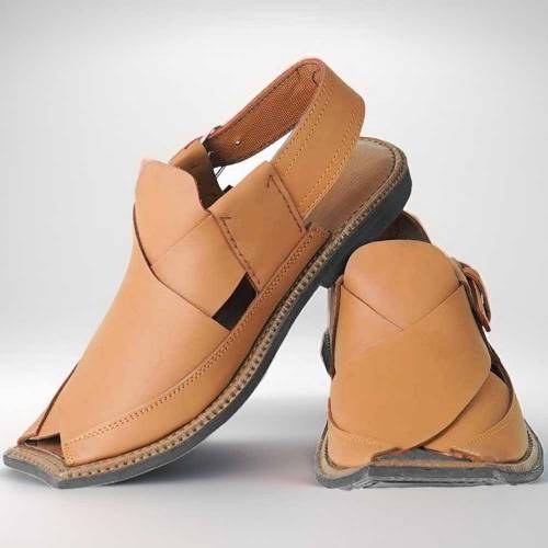 ZALMI CHAPPAL MUSTARD COLOUR 