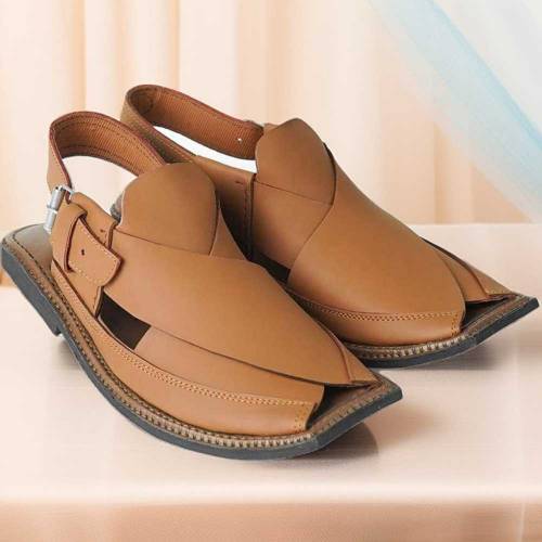 ZALMI CHAPPAL MUSTARD COLOUR 