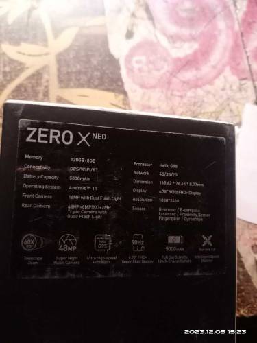 infinix zero x New 