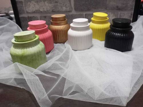 scented candles available color and Scents are customise also trays 