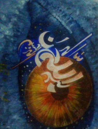 new handmade calligraphy painting