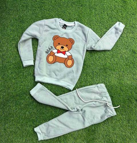 2 pc kids stitched fleece Track suit 