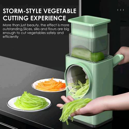 Name: Vegetable CutterMaterial: Plastic & Stainless SteelFood Compatib