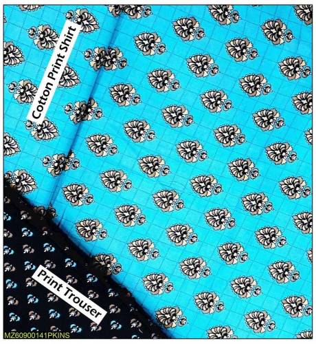 2 pcs woman cotton fabric suit