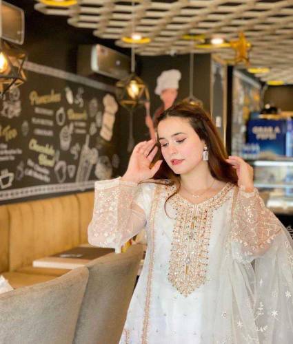 3 peice  women stitched embroidery suit