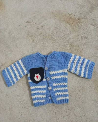 handmade crochet newborn baby set 