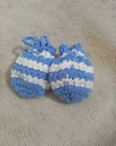 handmade crochet newborn baby set 