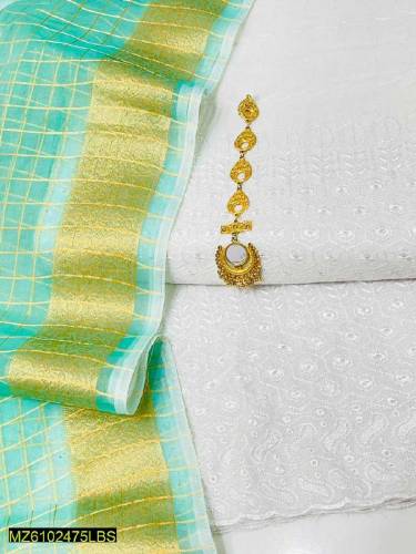 chicken karhae 3 pc cotton dress 