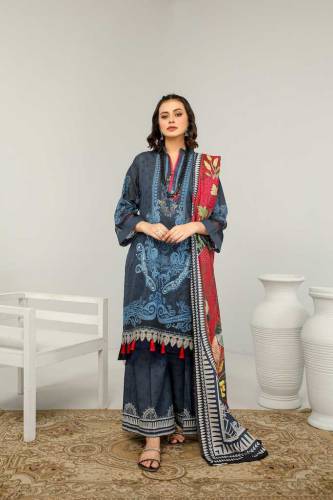 khaddar/ 3 piece suit/ winter collection 