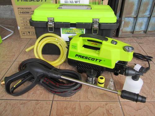 Prescott High Pressure Car Washer - 100 Bar, Induction Motor