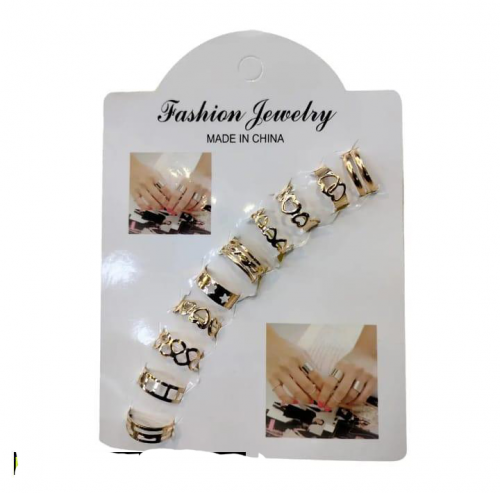 antique Boho rings set,pack of 10