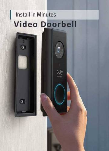 eufy Security, Wi-Fi Video Doorbell, 2K