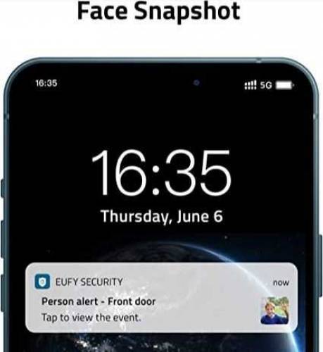 eufy Security, Wi-Fi Video Doorbell, 2K