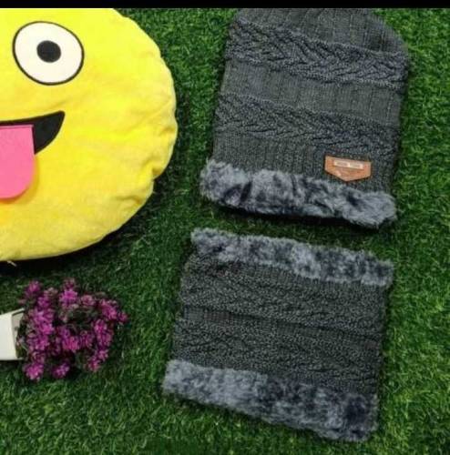 Beanie with neck warmer 2 pcs