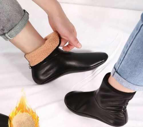 Unisex Rexine Ankle printed socks 