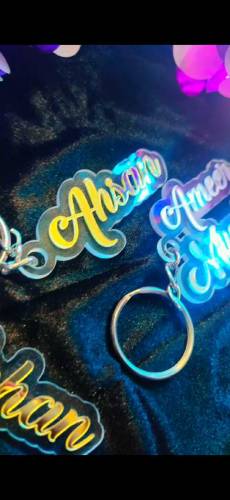 keychain with new Style  with customize your Name